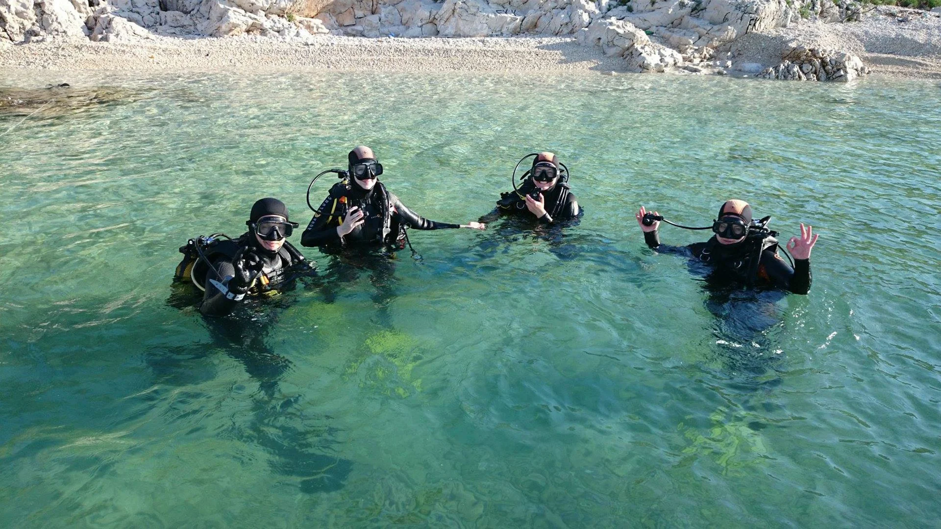 Diving in Trogir